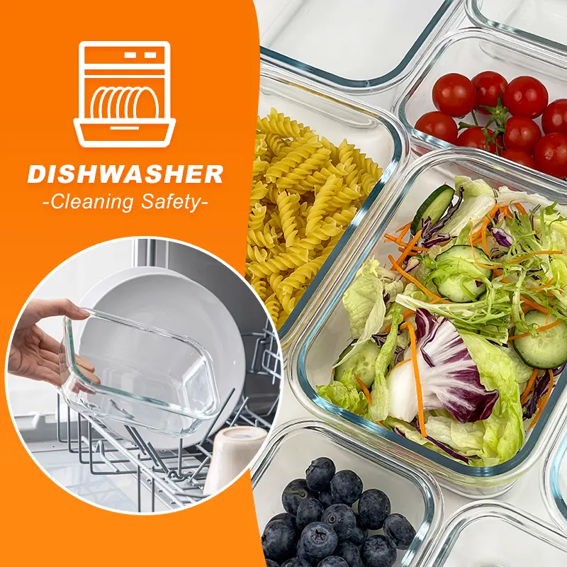 20-40-Piece Smart Meal Prep Set Container Airtight Glass Food Storage System 🍽️🍽️🍽️