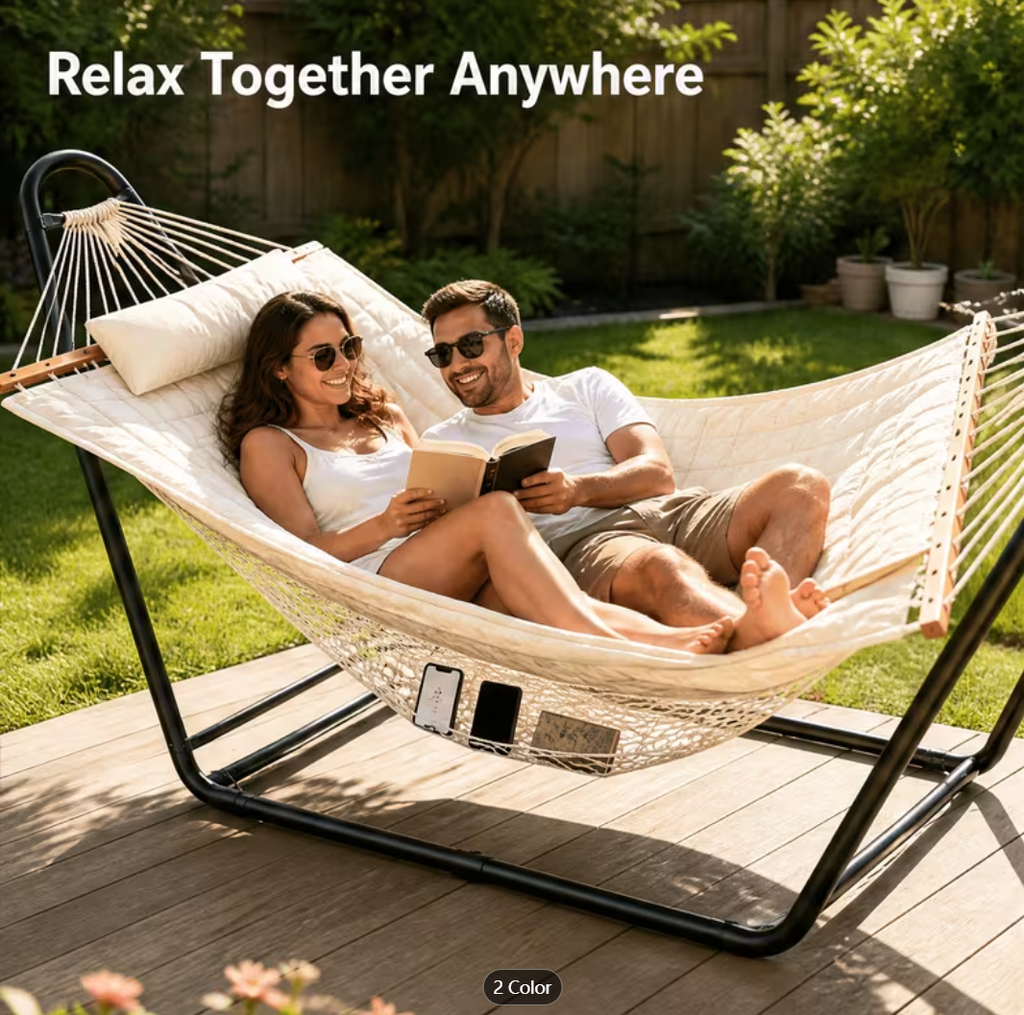 duty hammock set with stand🔥🔥🔥