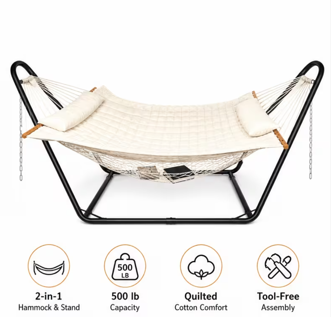 duty hammock set with stand🔥🔥🔥