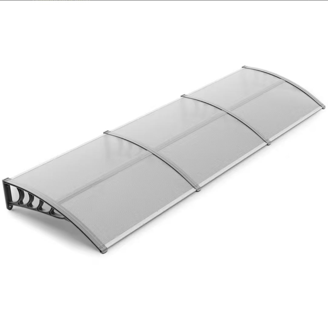 Outdoor Sun and Rain Canopy for Doors and Windows