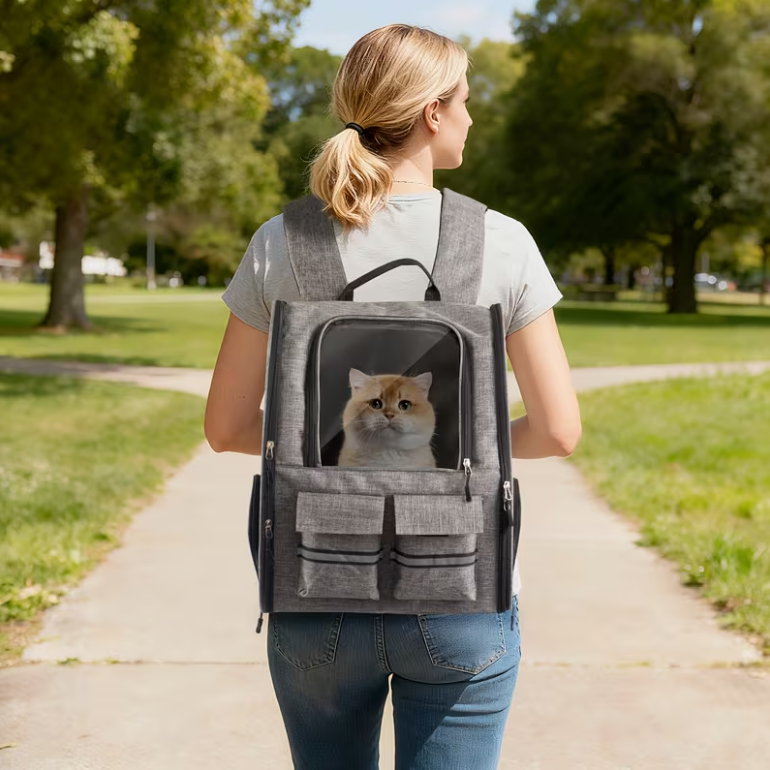 Airline-Approved Rolling Pet Carrier with Wheels🐶🐕🐈