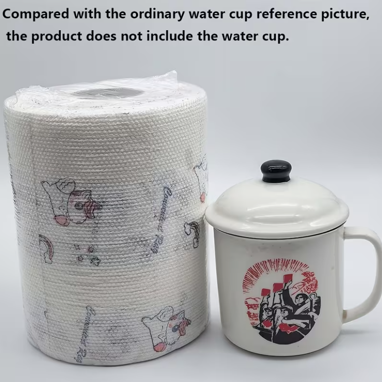 High Efficiency Disposable Kitchen Paper Towels1 Roll (800 Sheets) 🧻🧻