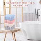 12-Pack HydroLock Ultra-Absorbent Oversized Bath Towels