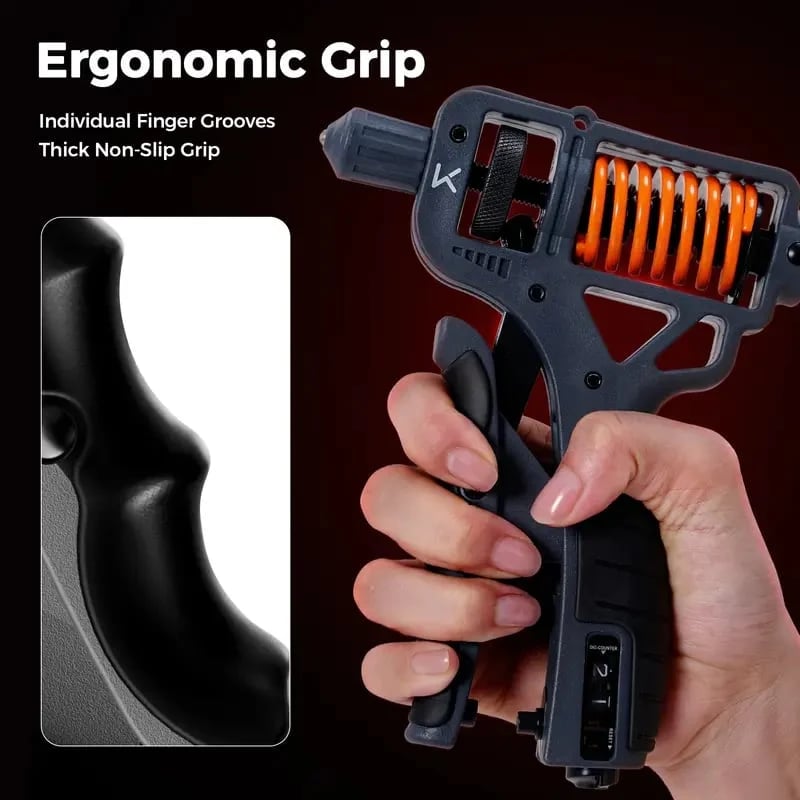 Ergonomic Adjustable H-Grip Hand Trainer – 💪