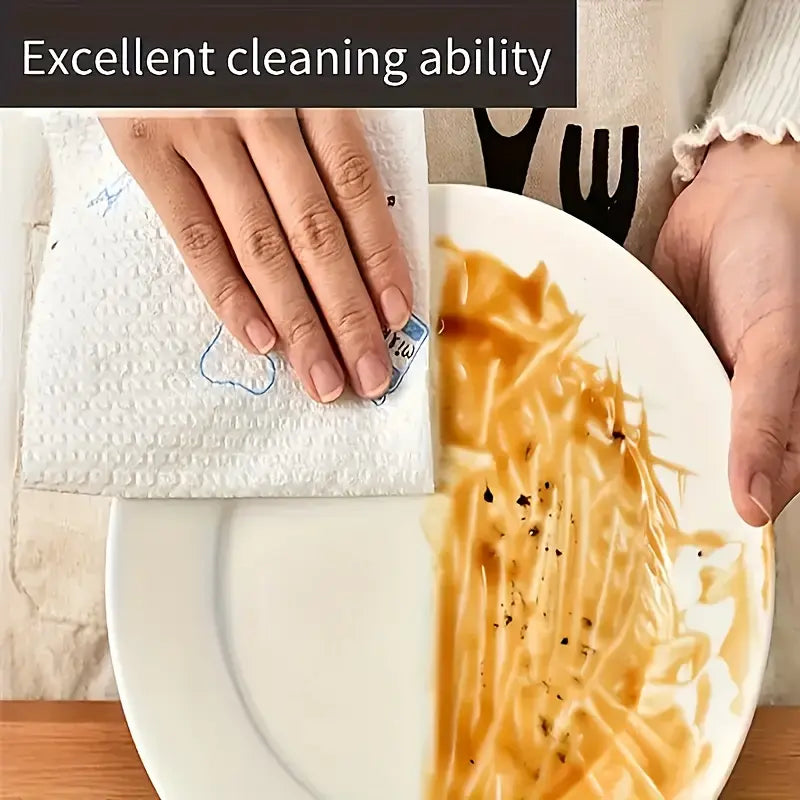 High Efficiency Disposable Kitchen Paper Towels1 Roll (800 Sheets) 🧻🧻